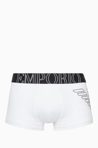 White Logo Boxer Briefs