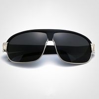 Fashion Men's Casual Anti-UV Polarized Sunglasses Outdoor Large Frame Sunscreen UV400 Eyeglasses