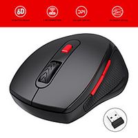 LITBest T67-2.4 Wireless Bluetooth Gaming Mouse / Ergonomic Mouse Multi-colors Backlit 1600 dpi 3 Adjustable DPI Levels 7 pcs Keys miniinthebox LITBest T67-2.4 Wireless Bluetooth Gaming Mouse / Ergonomic Mouse Multi-colors Backlit 1600 dpi 3 Adjustable DPI Levels 7 pcs Keys miniinthebox