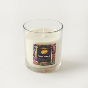 GLOO Rose and Jasmine Scented Jar Candle - 127 gms