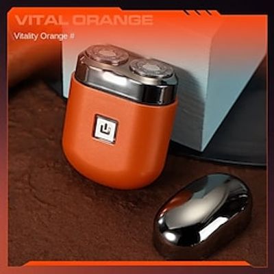 Mini Portable Electric Shaver Full Body Wash Double Blade Head Usb Rechargeable Shaver Lightinthebox