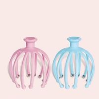1pc Octopus Head Massager Scalp Massage Claw Soul Extractor Head Scratching Meridian Dredging Artifact Lightinthebox - thumbnail