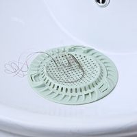 Creative Double Layers Floor Drain Kitchen Food Residue Strainer Bathroom Hair Floor Drain