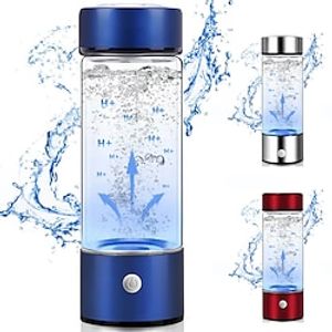 Hydrogen Water Bottle with PEM SPE Technology - Essentials 2024 for Men Women - Rechargeable Hydrogen Water Generator, Portable Hydrogen Water Ionizer Machine for Home Office Travel Lightinthebox