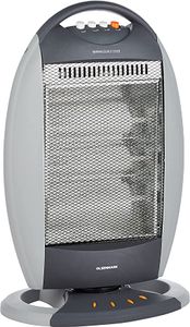 Olsenmark Halogen Heater-(Grey)-(OMHH1641)