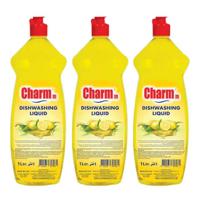 Charmm - Dishwashing Liquid Lemon 3 x 1L