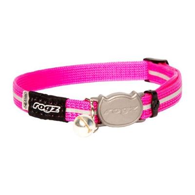 Rogz Alley Cat Reflective Cat Collar Small - Pink