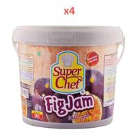 Super Chef Jam Figs 5Kg (Pack Of 4)