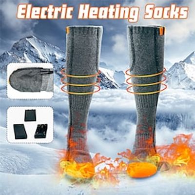 Winter Heated Socks Men Women Heating Socks Thermal Warm Electric Socks With Battery Case Trekking Ski Cycling Outdoor Sport Hunting Motorcycle Boots Hiking Lightinthebox