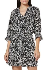 Roni Print Coeur Dress