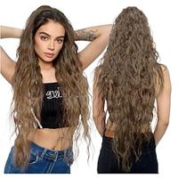 Ponytail Extension Long Wavy Drawstring Ponytail Extensions Softer Lighter Import Synthetic Clip in Hair Extensions Natural Looking Hairpiece for Women Lightinthebox