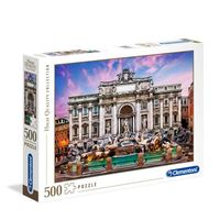 Clementoni Adult Puzzle The Fontana Di Trevi 500 Pcs (6800000030) - thumbnail