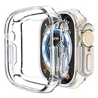 Watch Case Compatible with Apple Watch Ultra 49mm Shockproof Soft TPU Watch Cover miniinthebox - thumbnail