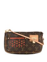 Louis Vuitton pre-owned perforated monogram shoulder bag - Brown