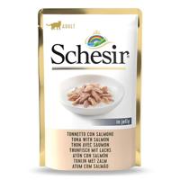 Schesir Cat Pouch Jelly Tuna With Salmon 85gm