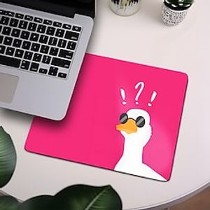 Mouse Pad Square Cute Mouse Pads for Wireless Mouse Small Office Computer Mousepad for Desk Laptop with Non-Slip Rubber Base Mouse Mat Lightinthebox
