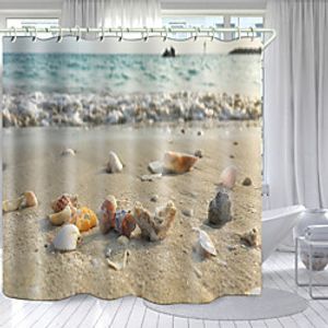 Gourd Flowers Digital Printing Shower Curtain Shower Curtains  Hooks Modern Polyester New Design Lightinthebox