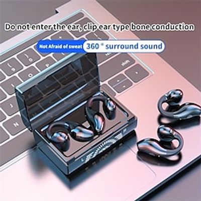 RD31-F Earclip Wireless Bluetooth Earphones Intelligent Noise Reduction Sports Bluetooth Earphones True Wireless Headphones TWS Earbuds Ear Clip Bluetooth 5.3 Sports Ergonomic Design Surround sound miniinthebox RD31-F Earclip Wireless Bluetooth Earphones Intelligent Noise Reduction Sports Bluetooth Earphones True Wireless Headphones TWS Earbuds Ear Clip Bluetooth 5.3 Sports Ergonomic Design Surround sound miniinthebox