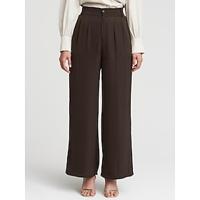 High Rise Satin Trouser - thumbnail