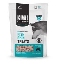 Kiwi Kitchens Raw Freeze Dried Fish Skin Dog Treats 110G