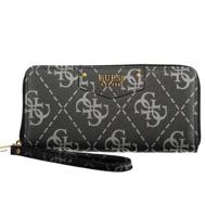 Guess Jeans Black Polyethylene Wallet - GU-20109