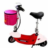 Megastar Megawheels 24V Median Foldable Scooter For Teens, Red - BD009-Red (UAE Delivery Only)