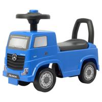 Mercedes Benz Actros Kids Ride On Police Push Car - Blue (UAE Delivery Only)