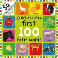 First 100 Lift the Flap Farm Words | Roger Priddy - thumbnail