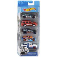 Mattel Hot Wheels 1.64 Scale Basic Car Pack of 5 Die-Cast Cars (Assortment) - thumbnail