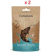 Canagan Softies Grain-Free Salmon Dog Treats 200g (Pack of 2)