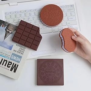 80 Sheets Creative Chocolate Shape Sticky Notes Notebooks Memo Pads Kawaii Mini Blank Notepad Child School Supplies Cute Things Lightinthebox