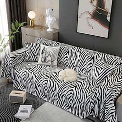 Sofa Throw Blanket Sofa Cover for Sectional Couch Armchair Loveseat 4 or 3 seater L Shaped Sofa AB patternDustproof Washable for Dog Cat miniinthebox
