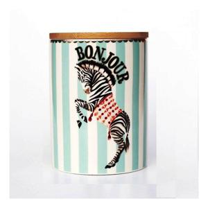 Yvonne Ellen Storage Jar Zebra