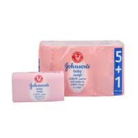 Johnson's Baby Pink Soap with Baby Oil 125Gm × 6PCS