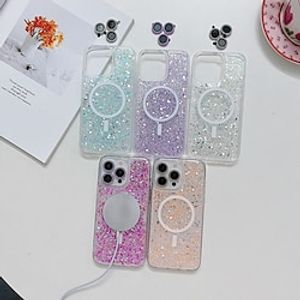 Phone Case For iPhone 15 Pro Max Plus Back Cover With Magsafe Support Wireless Charging Shockproof Armor TPU Lightinthebox