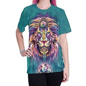 Women's T shirt Graphic Print Round Neck Tops Basic Basic Top Green miniinthebox