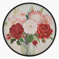 Floral Canvas Wall Art - 70 cms