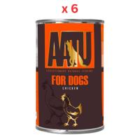 Aatu Chicken Wet Dog Food 400g Pack Of 6