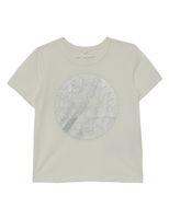Holographic Print T-Shirt - Cream - thumbnail