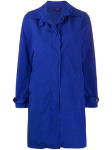 Aspesi point collar button-down coat - Blue