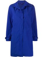 Aspesi point collar button-down coat - Blue - thumbnail