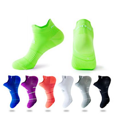 Compression Socks Athletic Sports Socks 5 Pairs Tab Short Women's Men's Ankle Socks Low Cut Socks Breathable Sweat wicking Comfortable Gym Workout Basketball Running Active Training Jogging Sports miniinthebox
