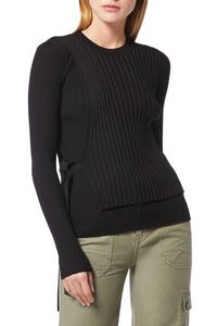 Layered Crewneck Sweater