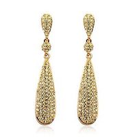 Fashion  Diamond Studded  Ear Rings miniinthebox - thumbnail