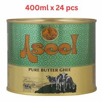 Aseel Pure Butter Ghee, 400ml (Pack of 24)