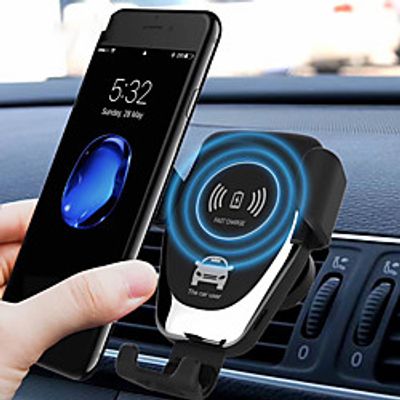 Phone Holder Stand Mount Car Car Holder Phone Charging Stand Gravity Type Adjustable ABS Phone Accessory iPhone 12 11 Pro Xs Xs Max Xr X 8 Samsung Glaxy S21 S20 Note20  Lightinthebox