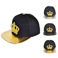 Men Women Snapback Hats Crown KING Baseball Caps Adjustable Hip Hop Hats