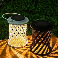 Solar Courtyard Light Grid Small Horse Light Outdoor Courtyard Garden Lawn Light Waterproof Terrace Light Atmosphere View Light Wedding Festival Party Decoration Light 1PC Lightinthebox