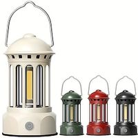 1pc Type-C Rechargeable LED Camping Light, Stepless Dimming, Power Indicator Light, Waterproof Lamp Suitable for Outdoor Camping Hiking Tent Lighting Lightinthebox - thumbnail