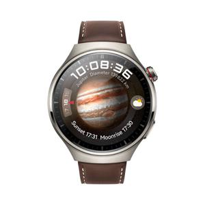 Huawei Watch 4 Pro | Dark Brown Leather Strap | Smart Watch | HUW-WATCH4PRO-BROWN-LEATHER